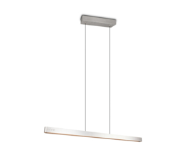 Trio lighting hanglamp Donegal led, mat nikkel