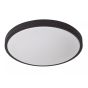 Lucide plafondlamp Dasher led, zwart 41 cm IP44