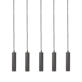 Label 51  hanglamp Ferroli, 5-lichts zwart