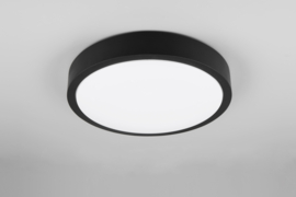 Trio lighting plafondlamp Iseo led, zwart incl. switch dimmer