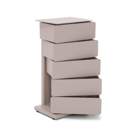 Spinder design Opbergkast Joey 5, silky taupe