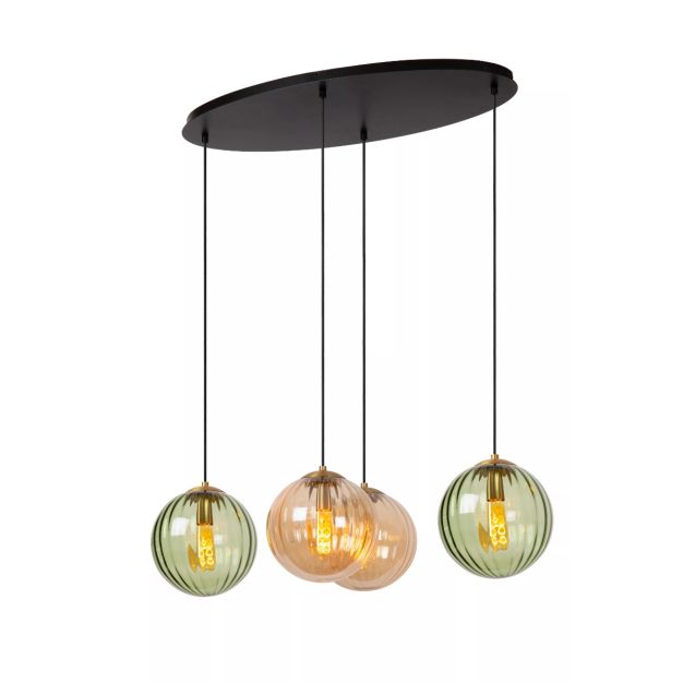 Lucide hanglamp Monzaraz, 4-lichts