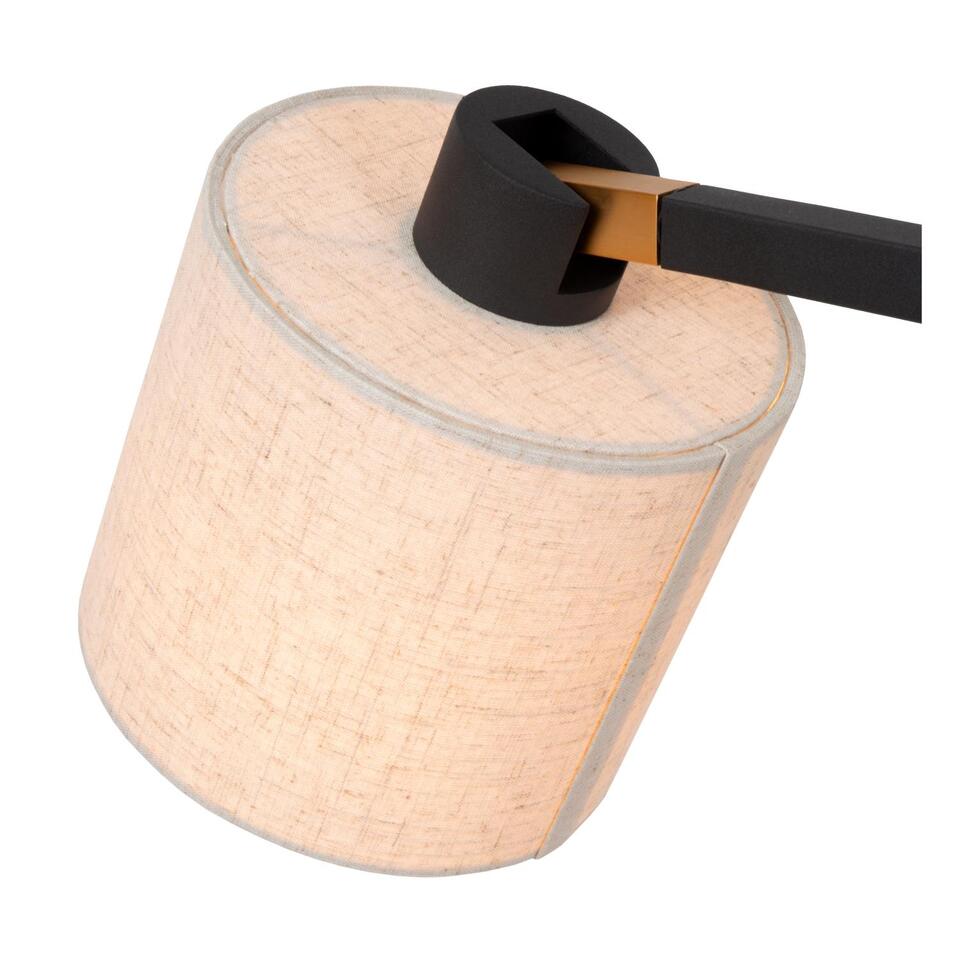 Lucide vloerlamp Lesly, zwart