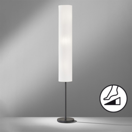 Fischer & Honsel vloerlamp Ramas, zwart