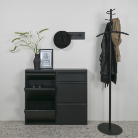 Spinder design Schoenenkast Billy 6, zwart