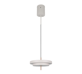 Trio lighting hanglamp Keaton led, warm grijs 40 cm