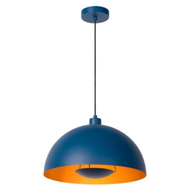 Lucide hanglamp Siemon, blauw