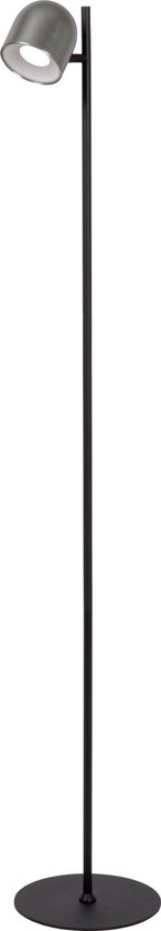 Lucide SKANSKA RECH - grijs Oplaadbare Vloerlamp Binnen/Buiten - Accu/Batterij