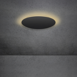 Escale plafondlamp Blade led, zwart 44 cm