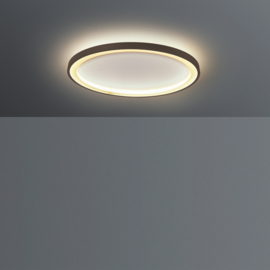Escale plafondlamp Loud led, brons 50 cm