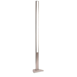 Pujol Lighting vloerlamp Urano led, mat nikkel