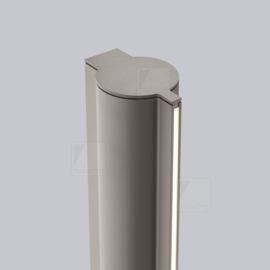 Helestra vloerlamp Cis led, caffee