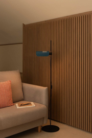 Faro vloerlamp Martinica, blauw