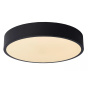 Lucide plafondlamp Unar led, zwart 30 cm incl. switch dimmer