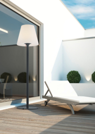Helestra buiten vloerlamp Moris-XL, graphit IP65