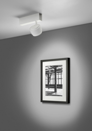 Helestra plafondspot Pont led, 1-lichts mat wit