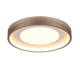 Trio lighting plafondlamp Solea led, mat bruin