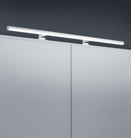 Wandlamp Gaja led, chroom met acryl glas 99 cm