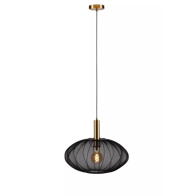 Lucide hanglamp Corina zwart 50 cm