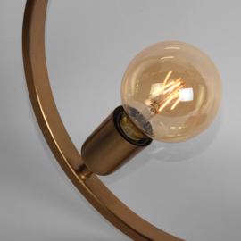 Label 51 tafellamp Ring, antiek goud