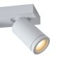 Lucide plafondspot Taylor led, 2-lichts WIt IP44