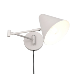 Trio lighting wandlamp Cosima, warm grijs
