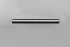 Trio lighting wandlamp Rocco led, zwart met acryl glas 90 cm IP44
