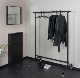 Spinder design Modern Luuk kledingrek, zwart