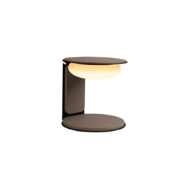 Lucide ALINDA - Tafellamp Ø 20 cm LED Dimb. 1x9W 3000K - Taupe