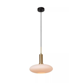 Lucide hanglamp Singala, 1-lichts mat goud/messing 55 cm