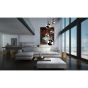 Lucide hanglamp Julius, 5-lichts rookglas