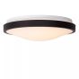 Lucide plafondlamp Dasher led, zwart 34,8 cm IP44