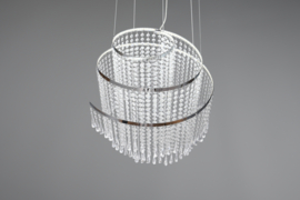 Trio lighting hanglamp Pomp, chroom incl. switch dimmer