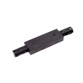 Lucide TRACK Startvoeding - 1-fase railsysteem / Railverlichting - Dubbel - Zwart