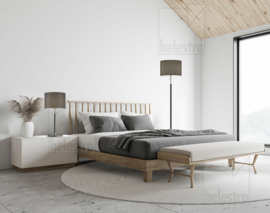 Helestra vloerlamp Oppo, zwart