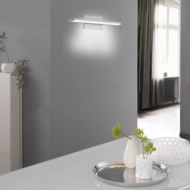 Fischer & Honsel wandlamp Pare TW led, mat nikkel 40 cm