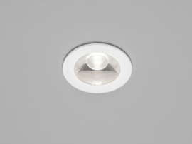 Helestra plafondspot inbouw Oso led, mat wit