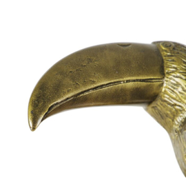 Vintage wandlamp goud - Animal Toekan