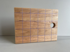 Cuttingboard / Snijplank Raster "Cherry Purple"