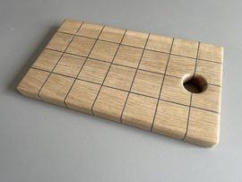 Cuttingboard / Snijplank Raster "black"