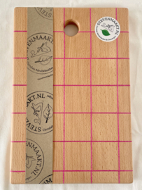 Snijplank / Tafelplank   Beuken & Pink