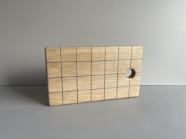 Cuttingboard / Snijplank Raster "black"