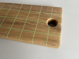 Cuttingboard / Snijplank Raster "green"