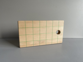 Cuttingboard / Snijplank Raster "Green"