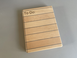 Cuttingboard / Snijplank "To Do list "