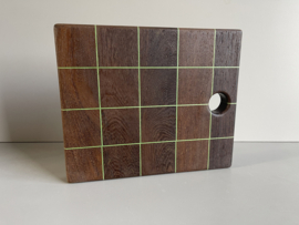 Cuttingboard / Snijplank Raster "Wengé Green"