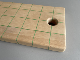 Cuttingboard / Snijplank Raster "Green"