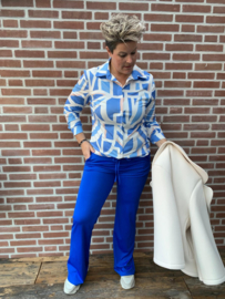 Broek Mies  "kobaltblauw"