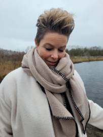 Sjaal Mien "Beige"
