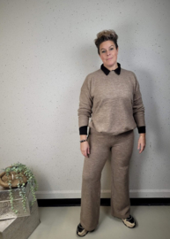 Comfy set Moon "Taupe"